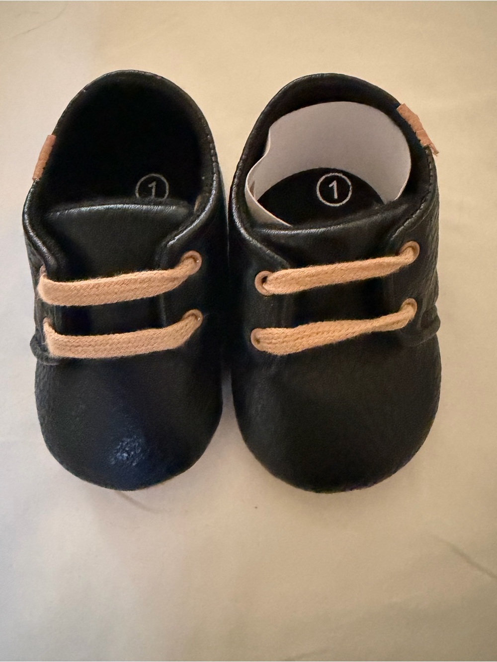 NWOT Infant Slip Resistant Bootie w/Laces    Size 1